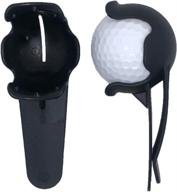 ball pop - waistband and belt golf ball holder &amp; ball marker: unique golf accessory gift for men, women, &amp; kids logo