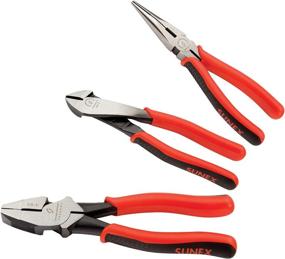 img 4 attached to 🔧 Sunex 3605V Leverage Pliers Set of 3 Pieces