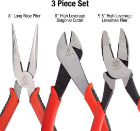 img 3 attached to 🔧 Sunex 3605V Leverage Pliers Set of 3 Pieces