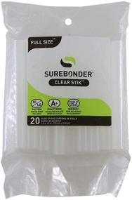 img 2 attached to 🔥 Surebonder Clear Stik Hot Glue Sticks (DT-20) - Full Size, All Temp - 20 Pack – Made in USA