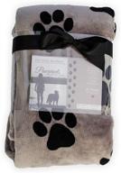 🐾 pawprints left by your beloved pet memorial blanket with heartfelt sentiment - comforting pet loss/bereavement gift (not personalized) logo
