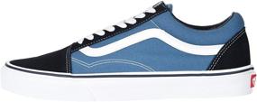 img 1 attached to 👟 Navy Blue Unisex Vans Skool Shoes: Stylish Sneakers for Women & Men