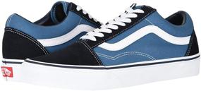 img 4 attached to 👟 Navy Blue Unisex Vans Skool Shoes: Stylish Sneakers for Women & Men