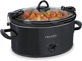 img 2 attached to 🥘 Crock-Pot Cook & Carry Portable Slow Cooker, Black - SCCPVL600-B, 6 Quarts