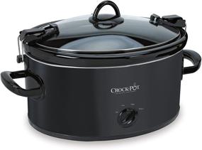 img 3 attached to 🥘 Crock-Pot Cook & Carry Portable Slow Cooker, Black - SCCPVL600-B, 6 Quarts