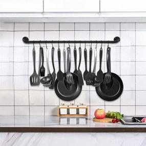 img 3 attached to 🔧 Stainless Steel Hanging Shaped Kitchen Organizer by Yuvrwink