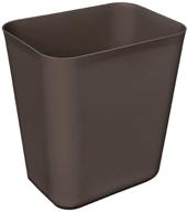 🗑️ nipogear brown 3.5 gallon under desk trash can - efficient home & office waste bin logo