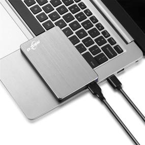 img 1 attached to 💾 NRICO 250 ГБ Портативный Внешний Жесткий Диск USB 3.0 HDD 2.5 дюйма для ПК, Mac, настольного компьютера, PS4 - серый