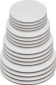 img 4 attached to 🍰 Circle Greaseproof Cake Boards - Ideal for Round Cakes