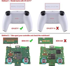 img 3 attached to 🎮 PS5 Controller eXtremeRate Biohazard Touchpad Front Housing Shell - DIY Replacement Shell with Custom Touch Pad Cover Faceplate (Controller NOT Included)