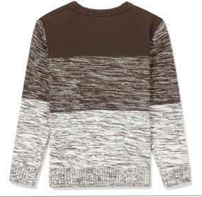 img 3 attached to BOBOYOYO Sweater Sleeve Round Pullover - Stylish Boys' Clothing for All Seasons