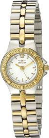 img 3 attached to 🌸 Invicta Women's Wildflower Collection 0136: 18k Gold-Plated & Stainless Steel Watch