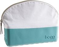 💦 waterproof organizer cosmetic makeup bag - perfect travel beauty case by bogg bag logo