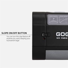 img 3 attached to 🏌️ Gogogo Sport Vpro Golf & Hunting Range Finder – Laser Rangefinder with High-Precision Flag Pole Locking & Vibration Function, Slope Mode & Continuous Scan: Get Accuracy & Efficiency in Distance Measuring