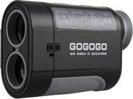 🏌️ gogogo sport vpro golf & hunting range finder – laser rangefinder with high-precision flag pole locking & vibration function, slope mode & continuous scan: get accuracy & efficiency in distance measuring logo