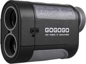 img 4 attached to 🏌️ Gogogo Sport Vpro Golf & Hunting Range Finder – Laser Rangefinder with High-Precision Flag Pole Locking & Vibration Function, Slope Mode & Continuous Scan: Get Accuracy & Efficiency in Distance Measuring