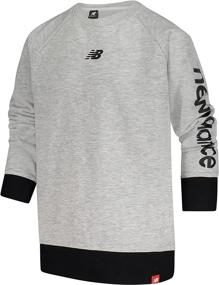 img 3 attached to New Balance Boys Sweatshirt Pullover Boys' Clothing ~ Active