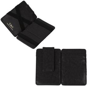 img 4 attached to 💼 YCM010103 Magnetic Wallet Credit Holder: Premium Men's Card Cases and Money Organizers