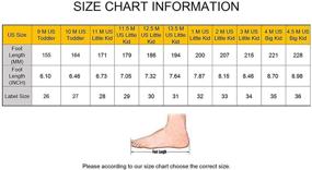 img 1 attached to 👟 Colorful Girls' BFOEL Sneakers: Waterproof and Breathable Footwear