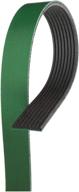 acdelco k081213hd specialty v ribbed serpentine logo