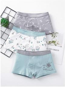 img 3 attached to 🩲 Cotton Toddler Boxer Briefs for Boys' Underwear - Quality Clothing for Kids