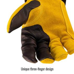 img 1 attached to 🔥 BT88 XL Welding Gloves - High-Quality Kidskin Cowhide for Premium Performance