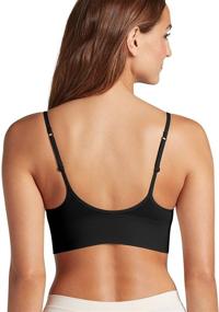 img 2 attached to Jockey Activewear Natural Seamfree Bralette