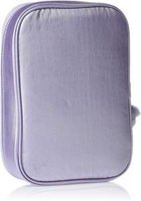 img 3 attached to 📚 Kipling 100 Pens Pencil Case in Frosted Lilac Metallic – Dimensions: 6"L X 8.25"H X 2"D