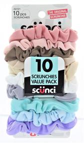 img 4 attached to 🎀 Scunci No Damage Scrunchies Value Pack - 10 Pcs. for Enhanced SEO