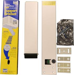 img 1 attached to 🌬️ A/C Safe AC-160 Universal Heavy-Duty Window Air Conditioning Support Bracket