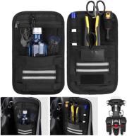 🧳 2-pack universal saddlebag organizers: efficient tool organization for motorcycle saddle bags logo