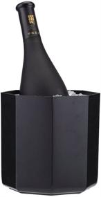 img 1 attached to 🎉 Smeta 2L Insulated Ice Buckets with Lids: Perfect for Party Chilling in Sleek Black!