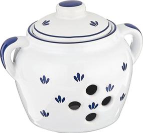 img 2 attached to Preserve Freshness: Norpro 5-Inch Ceramic Garlic Keeper