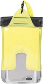 img 3 attached to 🌊 Yellow Travelon Waterproof Floating Pouch for Smartphones and Digital Cameras