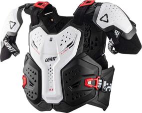 img 4 attached to 🏍️ Leatt 6.5 Pro Adult Off-Road Motorcycle Chest Protector - White (L/XL)