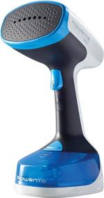 img 4 attached to 👔 Effortlessly Wrinkle-Free: Rowenta Xcel Steam Compact DR7000 Hand-held Garment Steamer, 1100-Watt, in Vibrant Blue