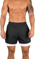 youngla compression shorts breathable stretchy logo