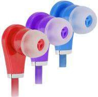 🎧 kids' 3-pack earbuds for school, headphones for boys & girls - comfortable, reliable, & colorful earphones logo