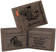 👨 mens wallet wallets bifold father's - the perfect accessory for dads! logo