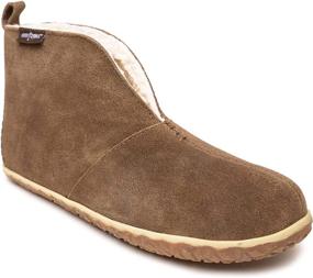 img 4 attached to 🔥 Cozy Comfort: Minnetonka Tamson Suede Slippers in Charcoal