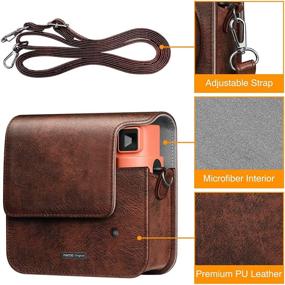 img 2 attached to Fintie Protective Fujifilm Instax Instant Camera & Photo for Accessories