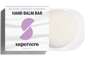 img 4 attached to 🌱 Superzero - Plant-Based Organic Hand Balm: Luxurious Moisturization for Dry Hands, Plastic-Free and Silky Smooth with Lavender and Chamomile Fragrance