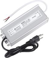100w 24v dc led driver: waterproof ip67 power supply for 24v dc led lights, computers & outdoor lighting logo