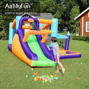 img 2 attached to 🏞️ Outdoor Inflatable Jumping Bouncer - AirMyFun