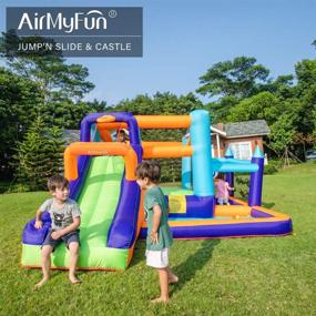 img 1 attached to 🏞️ Outdoor Inflatable Jumping Bouncer - AirMyFun