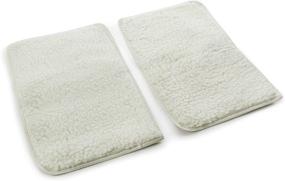 img 4 attached to 🐾 Sherpa Travel Pet Carrier Replacement Liner (2-Pack), Soft & Absorbent Faux Lambskin, Leak-Proof Waterproof Backing, Machine Washable, Large Size