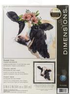 🐄 simplicity creative corp cross stitch kit, sweet cow (14 count) logo