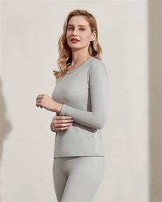 img 1 attached to LAPASA Womens Lightweight Thermal Underwear Women's Clothing in Lingerie, Sleep & Lounge
