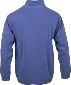 img 1 attached to 👕 Cozy and Stylish: Comfort Colors Men's Adult 1/4 Zip Sweatshirt, Style 1580