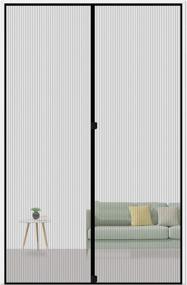 img 4 attached to 🚪 MAGZO Magnetic Screen Door 32x80 - Reinforced Fiberglass - Heavy Duty Mesh - Grey